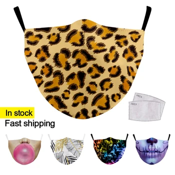 

Reusable Mouth Mask Washable Windproof Mouth-muffle Bacteria Anti Flu Mask PM2.5 Filter Anti Dust Face Masks