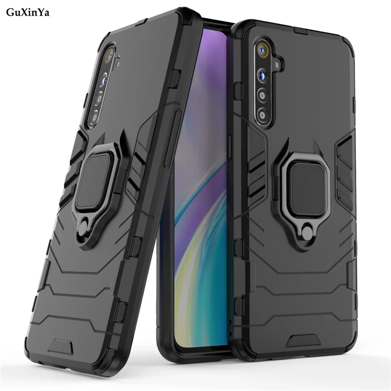 Чехол для телефона Realme XT чехол s Роскошная Броня крышка с магнитным кольцом для OPPO Realme XT Fundas Realme X2/Realme K5/XT 730G Coque 6,4"
