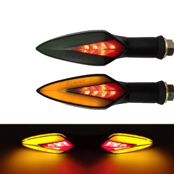 

For Yamaha Tenere 700 YZF R120 MXT850 Niken GT WR250F FZ8 Motorcycle LED Universal Flowing Blinker Light Waterproof Turn Signals
