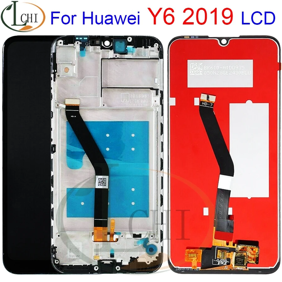 ЖК дисплей с дигитайзером сенсорного экрана для Huawei Y6 2019 Prime новый 6 09 дюйма Pro г.