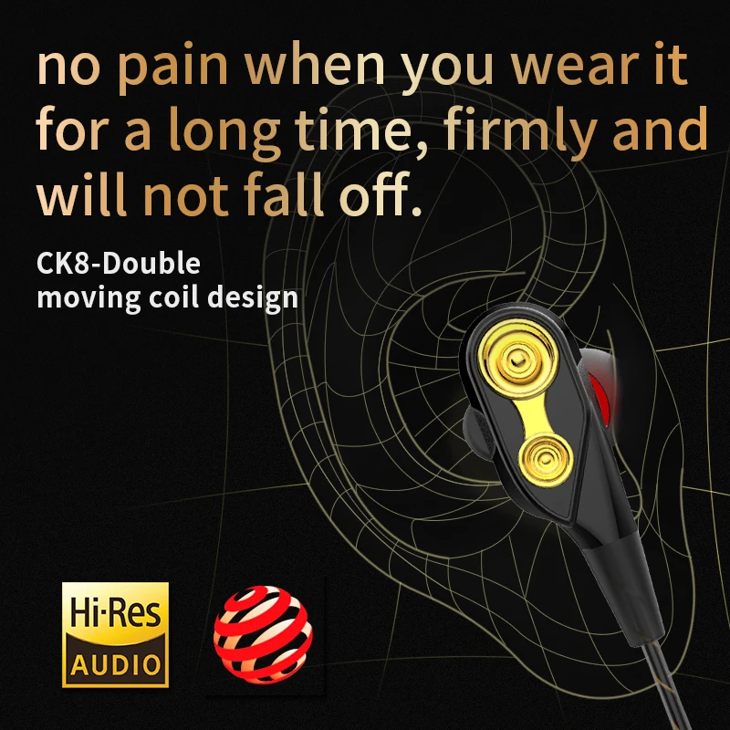 QKZ-CK8-In-Ohr-kopfh-rer-Doppeleinheit-Stick-fone-de-ouvido-Bass-Stereo-Kopfh-rer-Mit