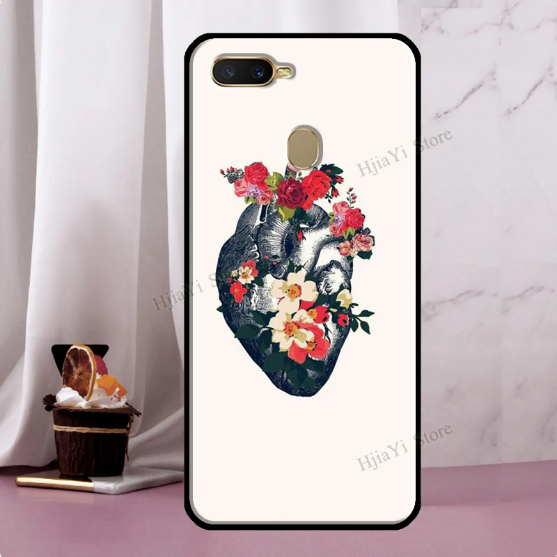 Medical Human Organs Brain Kidney Phone Case For OPPO A15 A91 A3S A5S A1K A52 A72 A5 A9 A31 A53 2020 A83 F5 Reno 4 Pro Z 2Z a cases for oppo phones Cases For OPPO