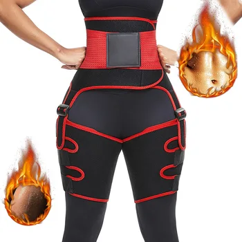 

Adjustable Waist Trainer Slimming Belt Female Neoprene Sweat Shapewear Slimming Leg Body Shapers Women High Waist Thigh Trimmer