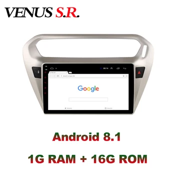 

VenusSR Android 8.1 2.5D car dvd for peugeot 301 Citroen Elysee 2013-2016 multimedia headunit GPS Radio stereo gps navigation