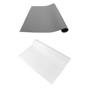 

Transparent EVA Waterproof Oilproof Shelf Cover Mat Drawer Liner Cabinet Anti-Slipping Table Non Adhesive Kitchen Cupboard Liner