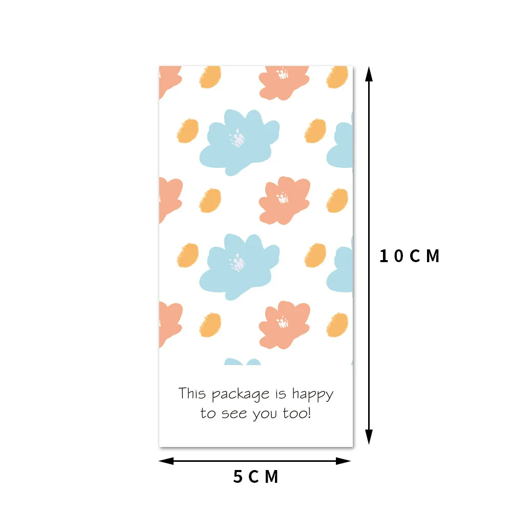 10-50pcs ' Especially For You' Rectangle Stickers Small Business Thank You Sticker Labels For Express Package Decor 5*10cm