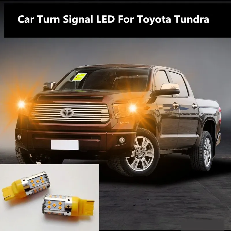 

Car Turn Signal LED Command light headlight modification 12V 10W 6000K 2PCS For Toyota Tundra
