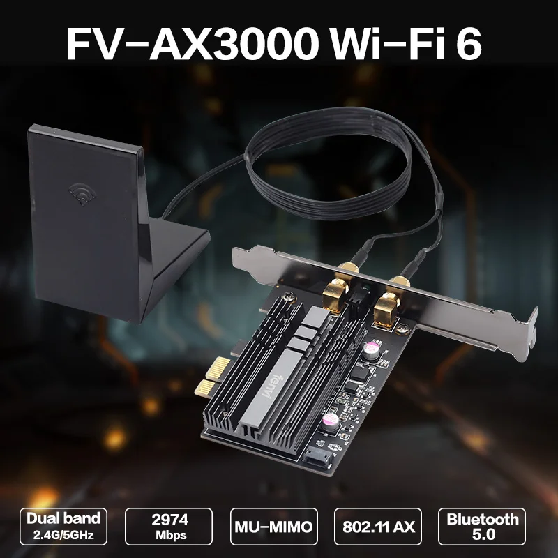 Dual Band 3000 Мбит/с Беспроводной сетевая карта Wi Fi адаптер 6 AX200NGW 2 4 Гбит/с 802 11 ac/ax BT 5 0