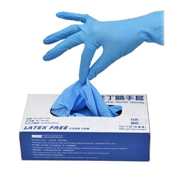 

100PCS Disposable Gloves Latex Nitrile Gloves Cleaning Kitchen Accessories Antiviral Medicine Test Gardening Beauty Universal