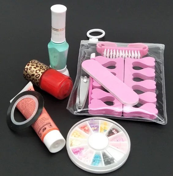 Pro Acrylic Manicure Nail Kit Cutter File Nail Color Gel Manicure Nail Art Tool Set Gel 4