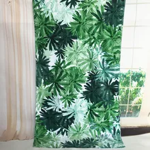 Пляжное полотенце из чистого хлопка, новинка, стильное мягкое плотное банное полотенце с принтом в скандинавском стиле, хлопок, 140 см