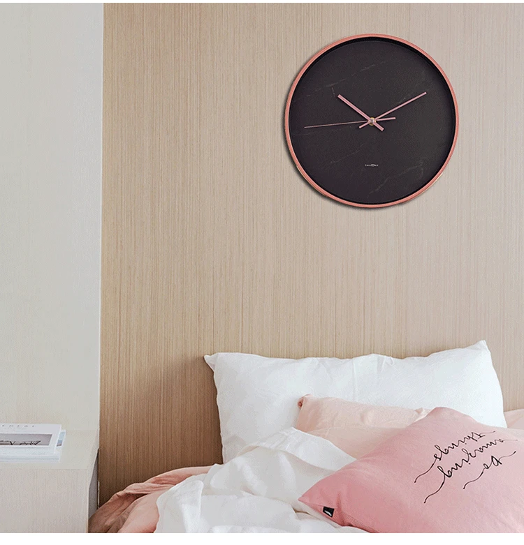 Luxury Creative Wall Clock Round Modern Design Living Room Nordic Large Wall Watches Reloj De Pared Klok Zegar Home Decor EE50ZB