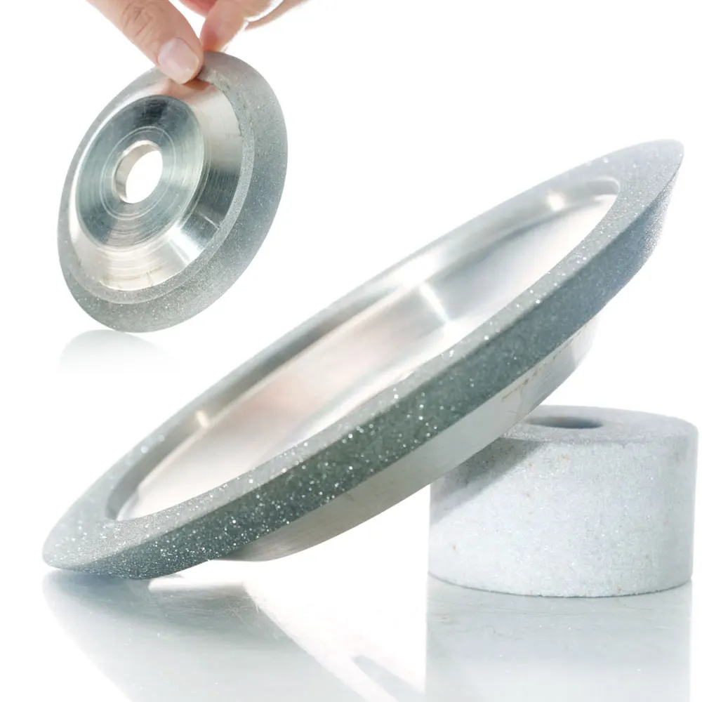 Sharp edge electroplated diamond grinding wheel for tungsten carbide