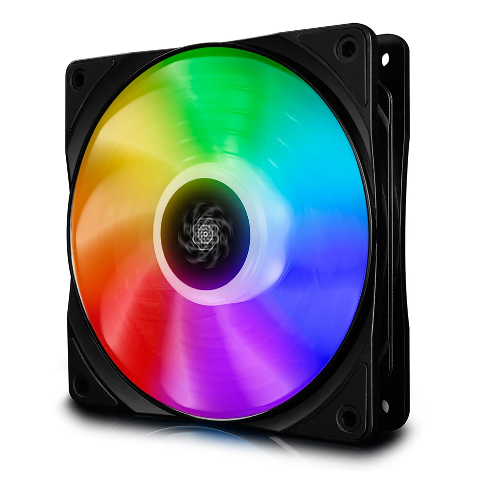 Кулер для ПК DEEPCOOL CF120 120 мм PWM RGB 5 В/3 контакта|Кулеры/вентиляторы/системы