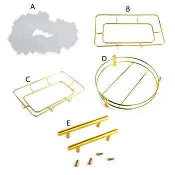 

Irregular Big Plate Resin Mold Oversized Fruit Disc Tray Resin Mold Art Crafts A2UA