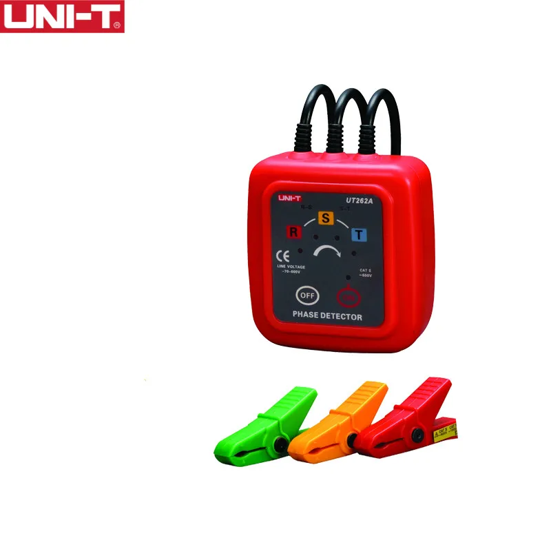

UNI-T UT262A Non-Contact Phase Detectors 3 Phase Sequence Circuit Break Detection Voltage Detection