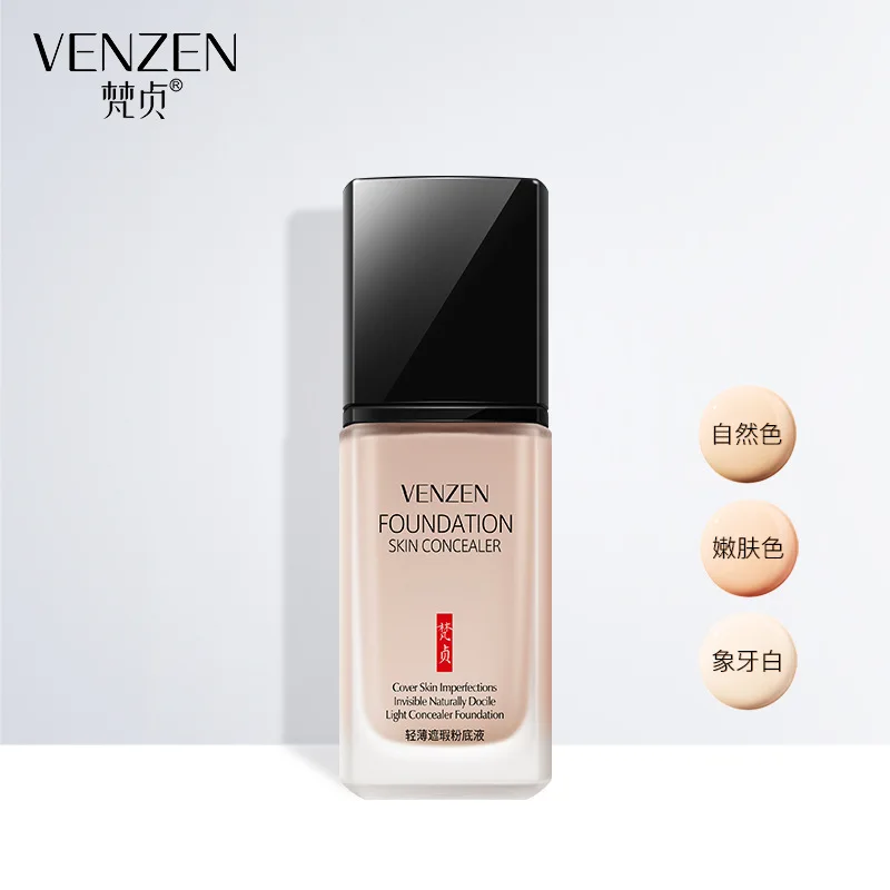 

VENZEN Concealer foundation brighten complexion moisturizes BB cream color corrector full coverage concealer contouring makeup