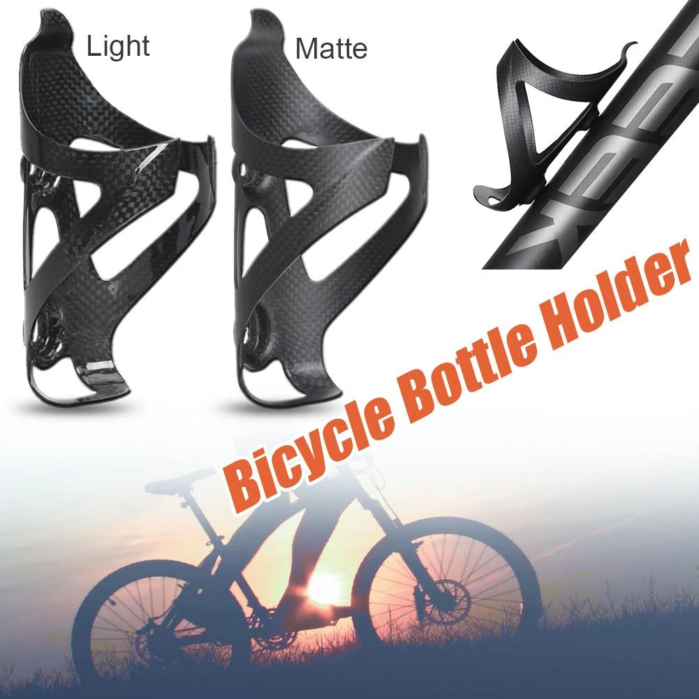 Glass Fiber Road Bicycle Bike Cycling Glass Drink Water Bottle Holder Rack Cages 