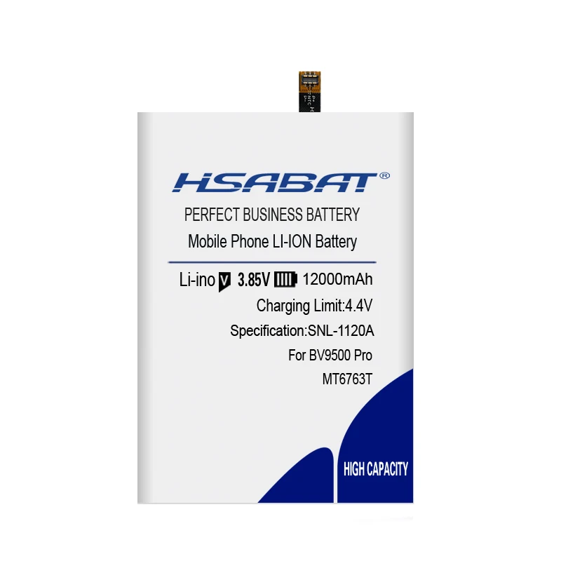 HSABAT 12000 мА/ч, BV9500 Батарея Blackview BV9500 Pro MT6763T 536380
