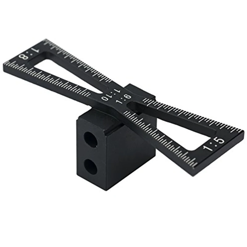 

Dovetail Marker,Dovetail Marking Gauge with Scale,Dovetail Jigs Hand Cut Joints Dovetail Guide Tool, Dovetail Template for Woodw