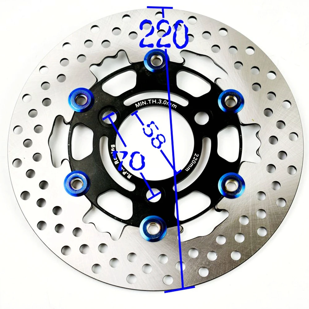 Rolo de freio para motocicleta, 82mm, com