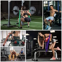 Resistance Bands Exercise Elastic Natural latex Workout Ruber Loop Strength rubber band gym Fitness Equipment Training Expander 3