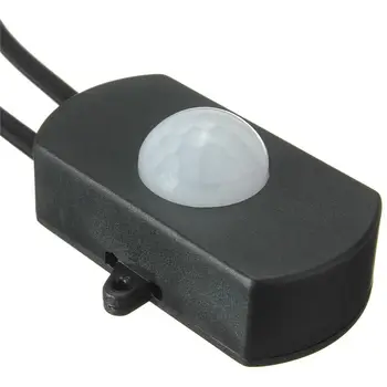 

DC5-24V 4A Mini Automatic PIR Infrared Motion Sensor Detector Switch For LED Strip Light Adjustable Sensitive Delay Home Outdoor