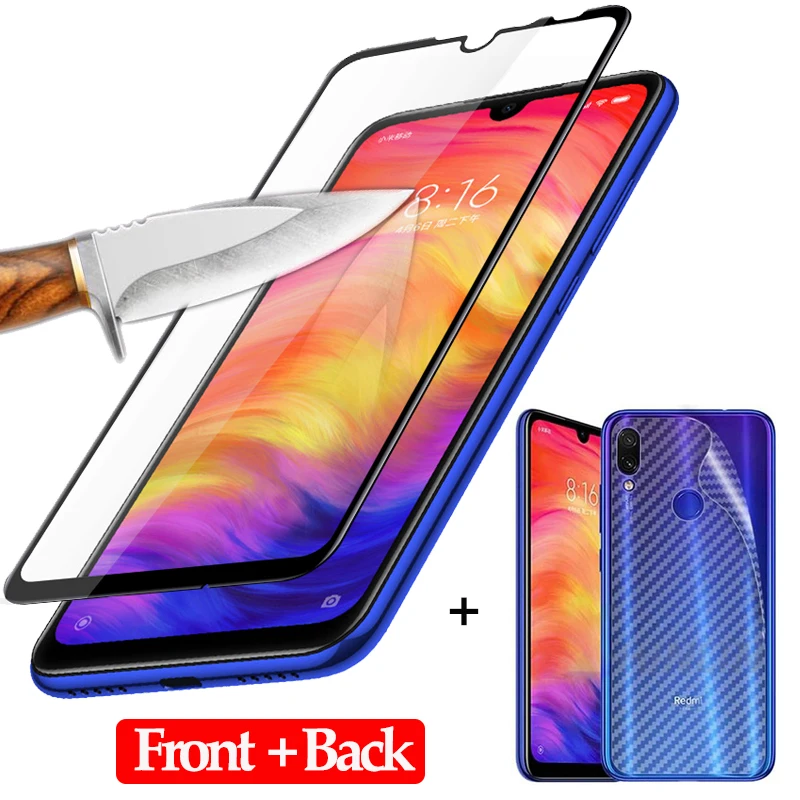 Задняя пленка из углеродного волокна redmi note 8 pro Защитная для экрана xiaomi мягкое
