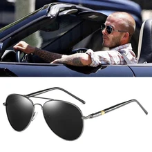 

Luxury Men Polarized Sunglasses Classic Pilot Driving Glasses Brand Designer Vintage Anti-glare Fishing Eyewear Oculis De Sol