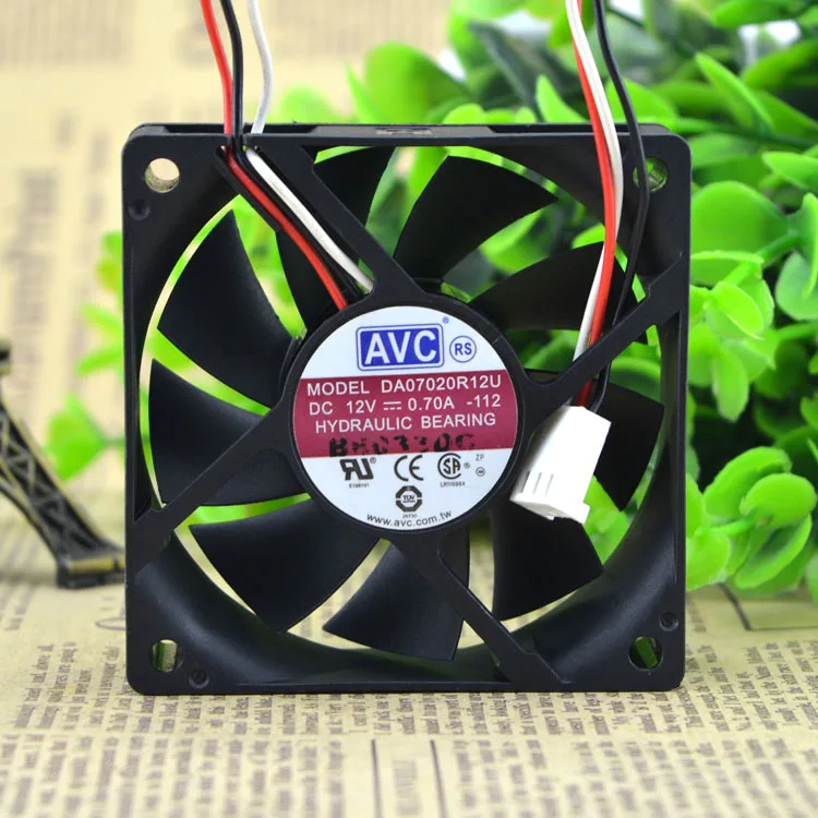 Для AVC DA07020R12U 12 В 0.70A 7 см 70203 линия гидравлический вентилятор охлаждения