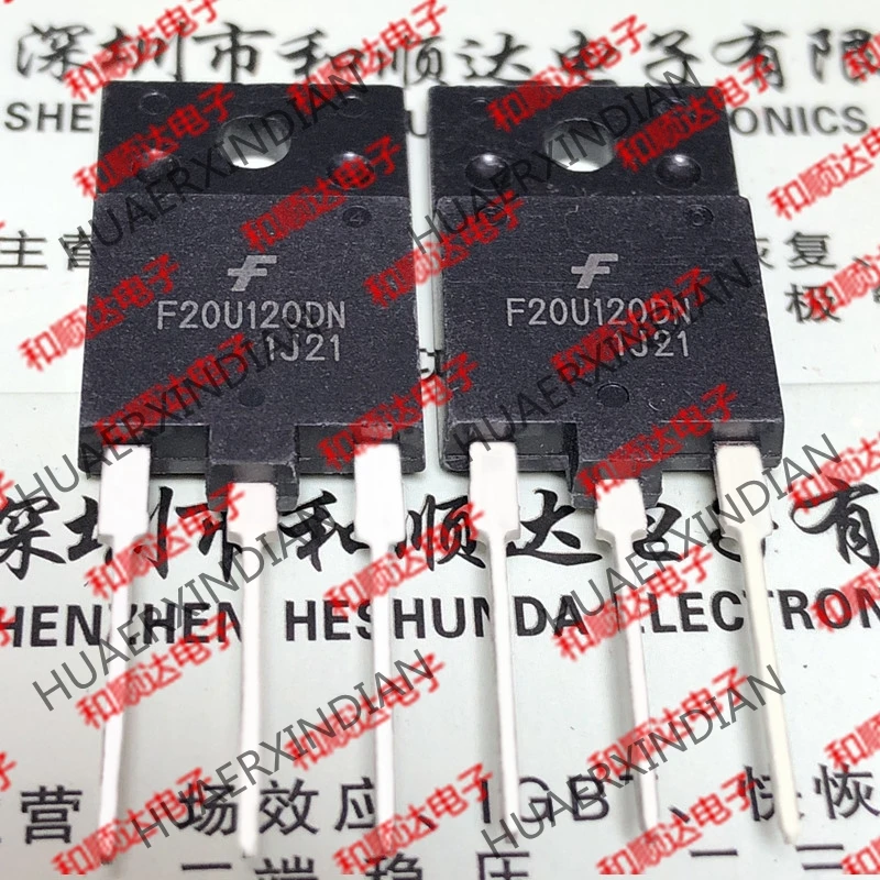 10 шт./лот и F20U120DN FFAF20U120DN TO-3PF 1200V 120A