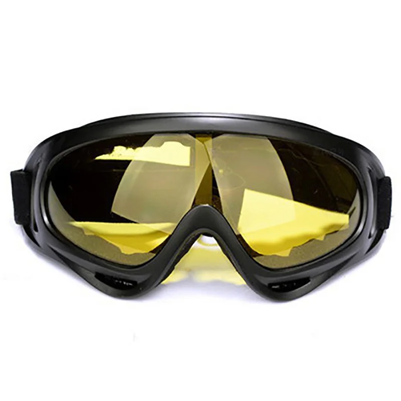 Тактические снежные лыжные сноуборды снегоходные противотуманные очки ветрозащитные пылезащитные очки UV400 лыжные Солнцезащитные очки для катания на коньках