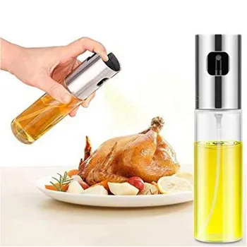 

Kitchen Baking Oil Cook Oil Spray Empty Bottle Vinegar Bottle Oil Dispenser Cooking Tool Salad BBQ Cooking Glass Oil sprayer