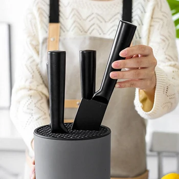 

Kitchen Knife Stand Holder Multi-functiona Inserted Storage Holder Cutting Board Stand Rack Tools Kitchen Accessories Set