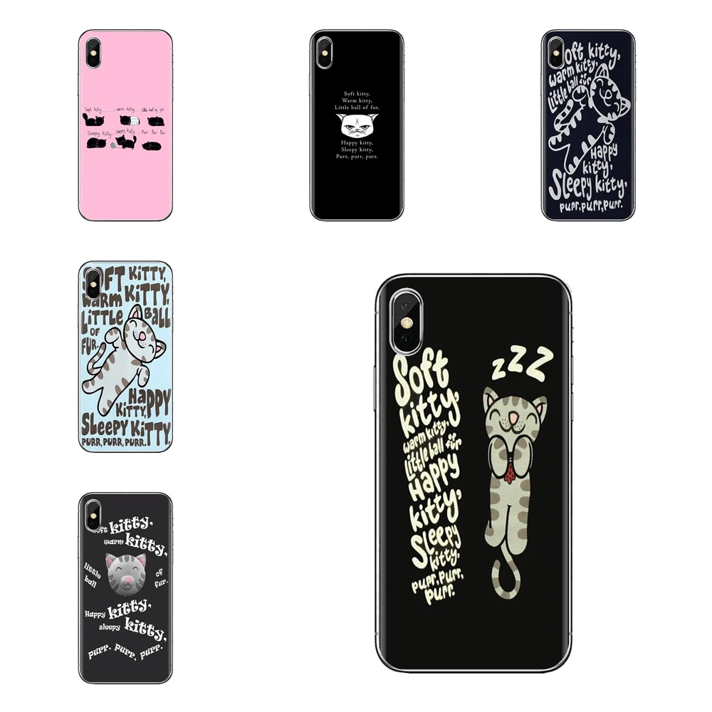 Чехол из ТПУ для iPhone XS Max XR X 4 4s 5 5S 5C SE 6 6S 7 8 Plus samsung Galaxy J1 J3 J5 J7 A3 A5 Big Bang Theory Kitty Sheldon Cat |