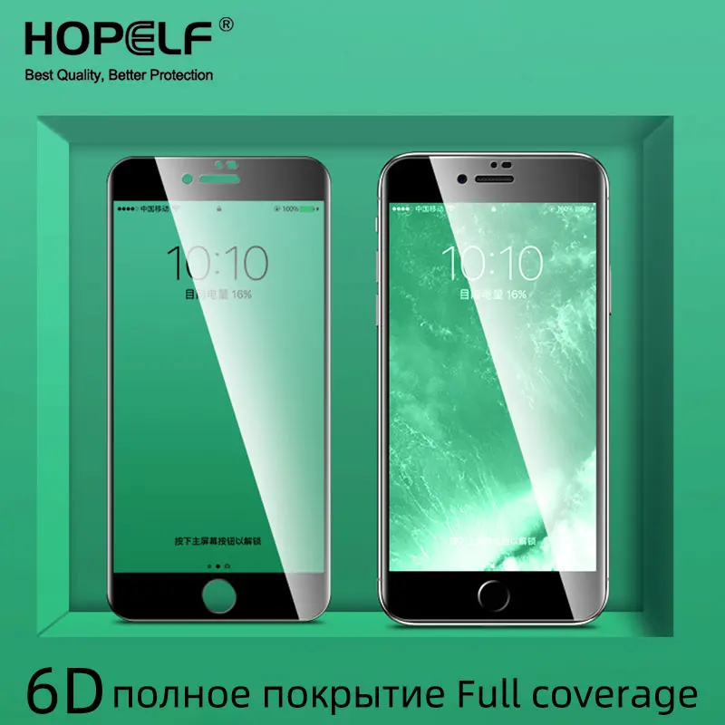 6D закаленное стекло для iPhone 7 Plus 8 6 6s Защитное 11 Pro MAX XS X XR Защита экрана|Защитные