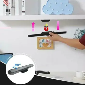 

LED Light Touching Control USB Charging Study Reading Magnetic Attraction Dimming Wall Lamp Super Bright Stairwell Home Wardrobe