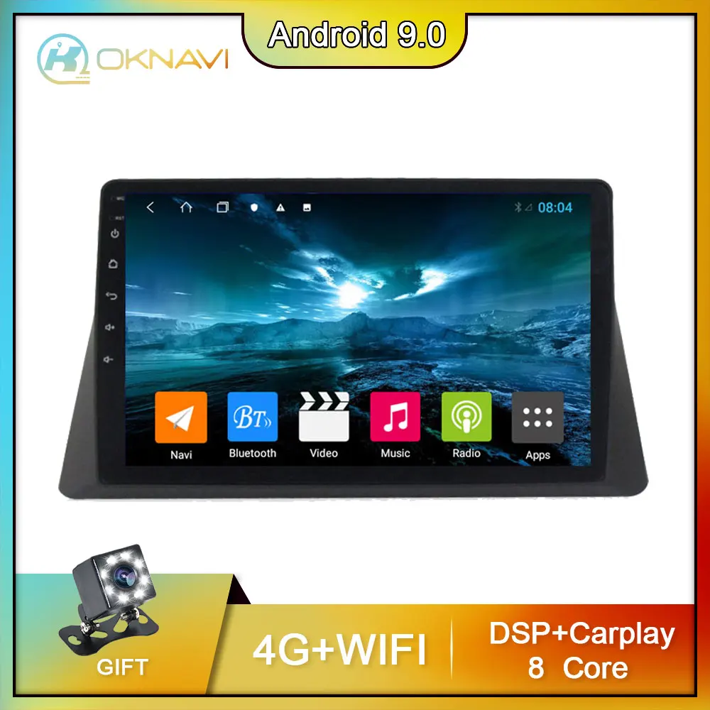 

OKNAVI 4G+64G Android 9.0 Car Multimedia Video Player For Honda Accord 8 2008-2013 Navigation GPS Stereo 2 din Radio 10" No DVD