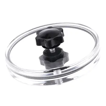 

LP Vinyl Record Cleaner Clamp Record Label Saver Acrylic Clean Tools Cloth