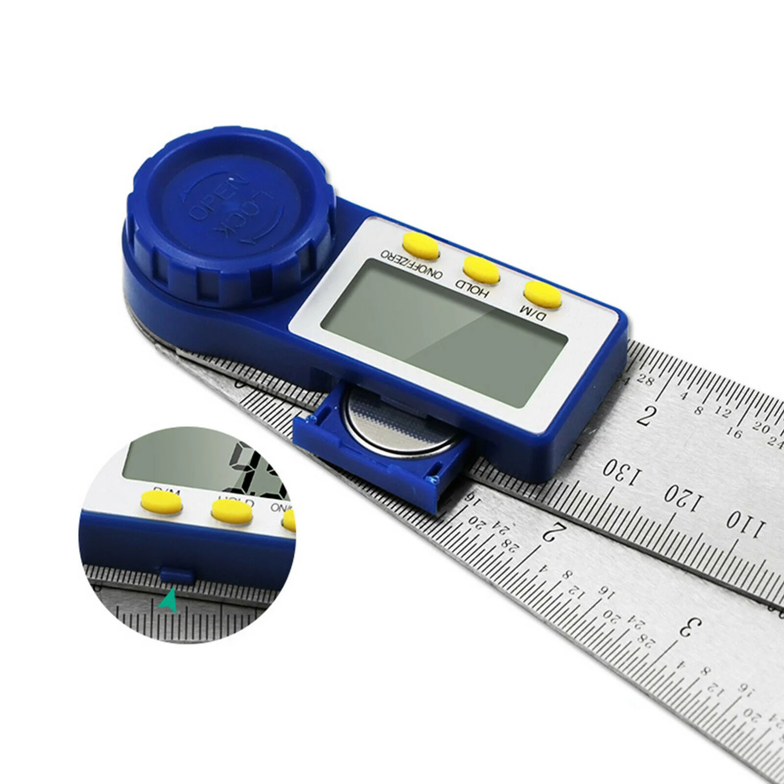 Электронный цифровой угломер Miter Gauge с батареями