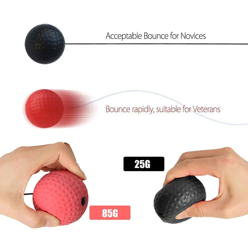 Details about   Boxing Fight Ball Training Accessories Equipment Reflex Speed Ball Muay B36A 