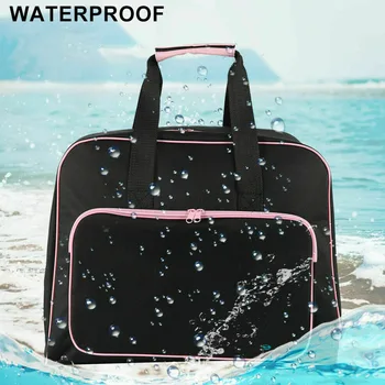 

Padded Carry Case Storage Shockproof Scratch Resistant Handheld Durable Craft With Pocket Sewing Machine Bag Zipper For Travel