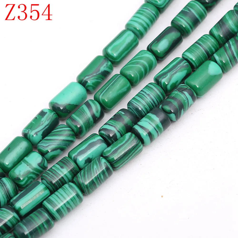 Malachite Yumten круглые топазовые бусины 6 мм* 6 мм Малахитовый Бирюзовый опал красный яшмовый Агат гранатовый кристалл для бусины для изготовления бижутерии DIY браслет - Цвет: Malachite