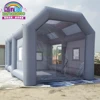 Giant Car Tent With Flitters Mobile Small Used Inflatable Car Spray Paint Booth For Sale 1