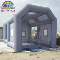 Giant Car Tent With Flitters Mobile Small Used Inflatable Car Spray Paint Booth For Sale 1