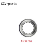 Gzm-части 20 шт./лот, задняя камера со стеклянным объективом для iPhone 6S Plus, 5,5 дюймов, объектив с наклейкой