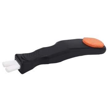 

Ice Hockey Skate Hand Held Sharpener Whetstone Hockey Skating Sharpen Blade Edges Ceramic Rod for Skates