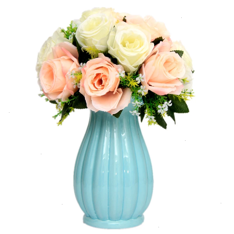 Florero de decoracion blumenvasen керамические украшения для дома, аксессуары, современные украшения, Современная ваза для цветов
