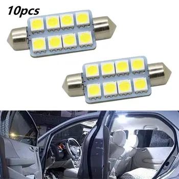 

Car Interior Lights Double Tip High Luminous Efficiency Strong Earthquake Resistance High Brightness 10 Pcs