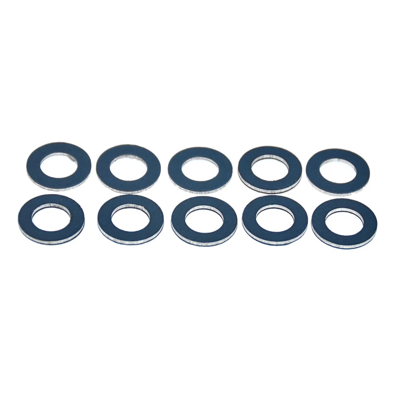 10pcs 9043012031 Car Oil Drain Sump Plug Washers Gasket 12mm Hole For